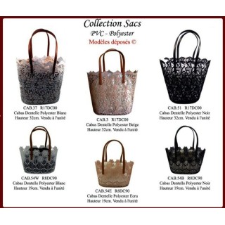 Cabas en dentelle mécanique – Élégance et raffinement